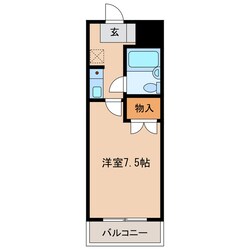 コンフォール鴨江の物件間取画像